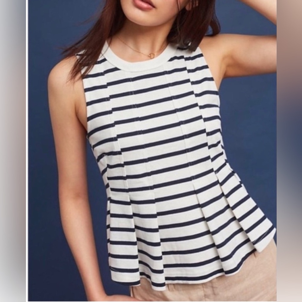 Anthropologie Striped Tank